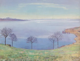 Der Genfersee von Chexbres aus
